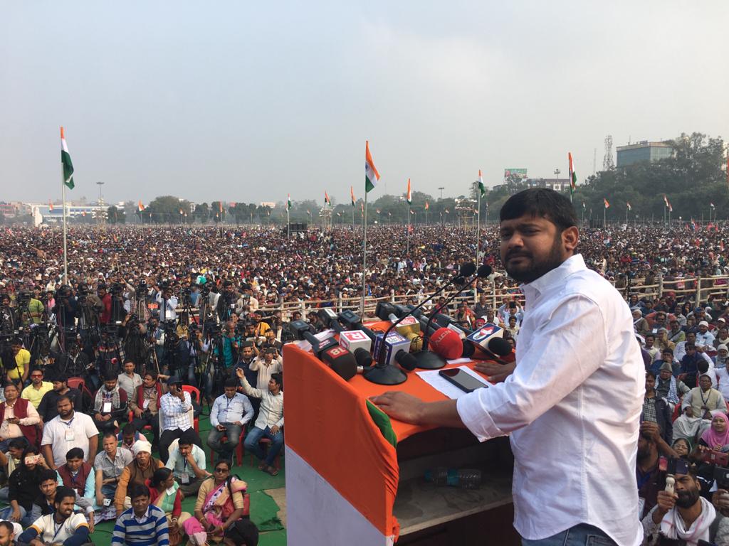 Jan Gan Man yatra: What the country needs today is freedom from rioters, says Kanhaiya Kumar
