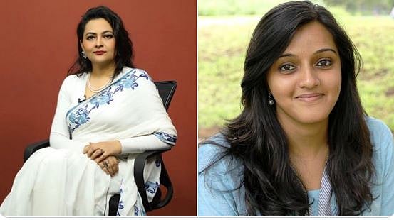 Arfa Khanum (left) and Rohini Mohan