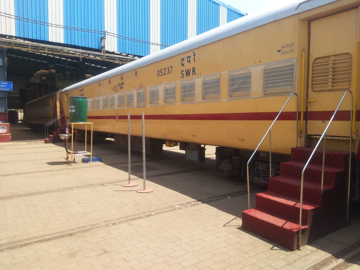 Railways convert 270 coaches into Covid wards in Karnataka