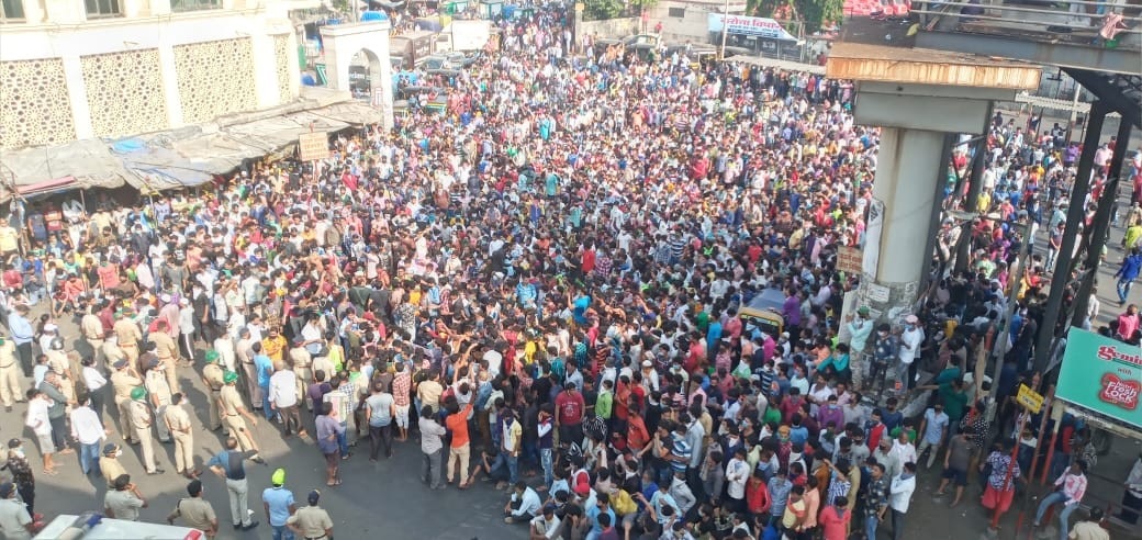 Migrants’ protest: Man held for offensive social media posts