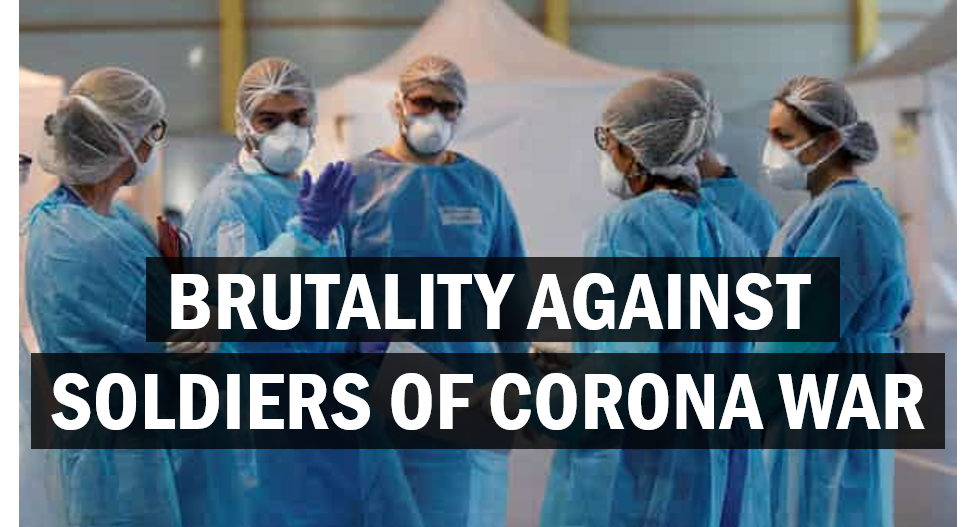 Brutality against Soldiers of Corona War