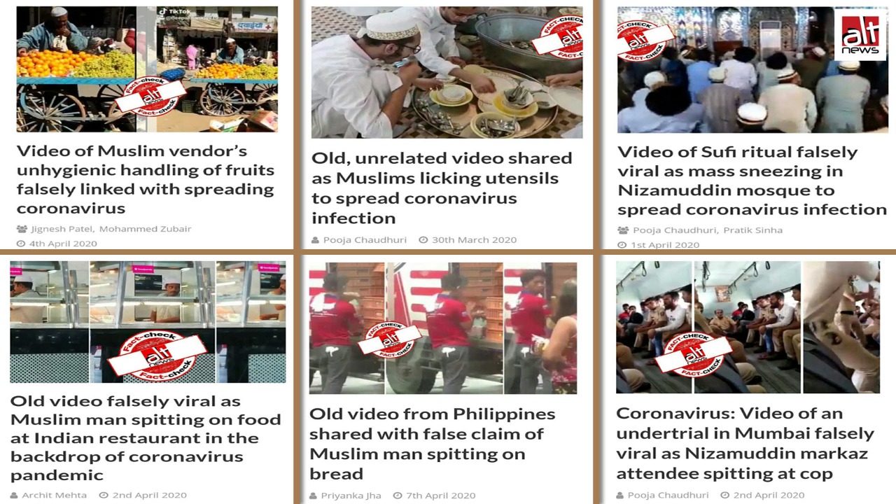 Theatrical performances, old videos & video clips from Pakistan posted to malign Indian Muslims