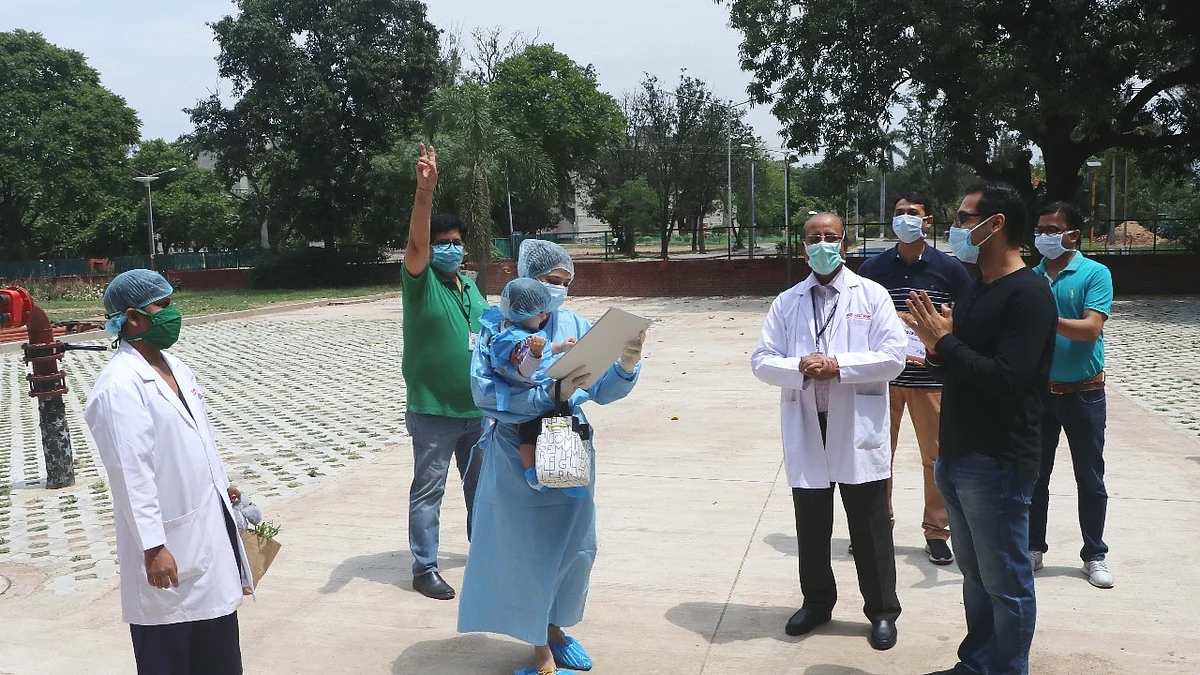 PGI-Chandigarh’s youngest COVID-19 patient cured