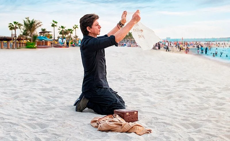Shah Rukh Khan in Dubai on February 25 (FILE PHOTO)