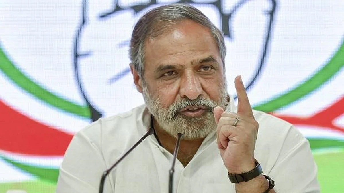 Congress spokesperson Anand Sharma (Photo Courtesy:Twitter)