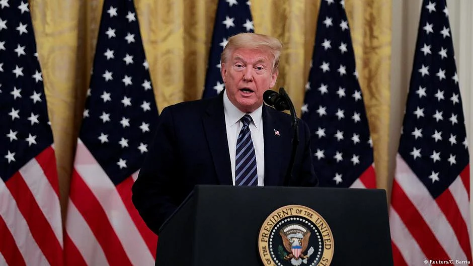 Trump faces virus at White House amid push to ‘reopen’ United States