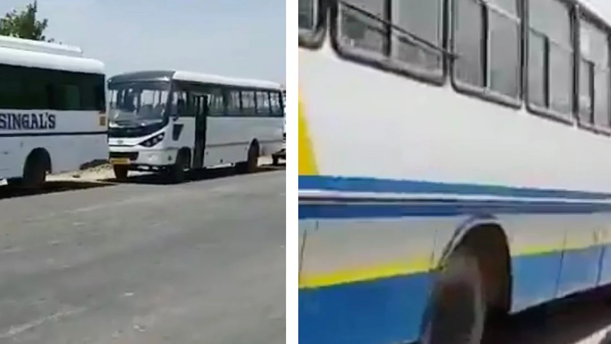 Yogi govt flip-flops over 1000 buses for migrants: Congress sharpens attack on it for sowing confusion