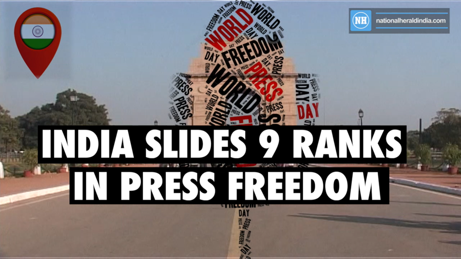 India slides 9 ranks in press freedom