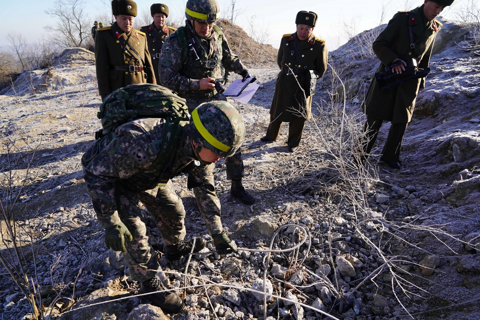 Multiple gunshots from N Korea hit S Korean border guard post