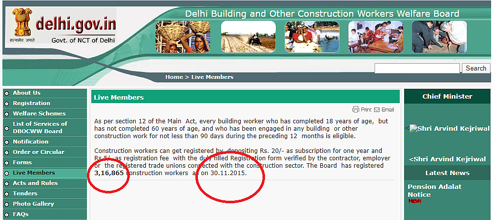 Stranded in Delhi for last 50 days, over 250 poor construction workers appeal for help
