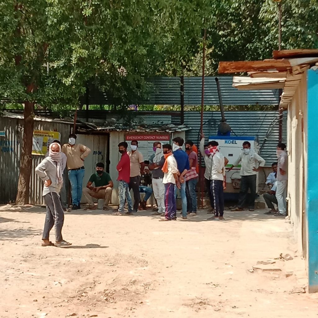 Stranded in Delhi for last 50 days, over 250 poor construction workers appeal for help