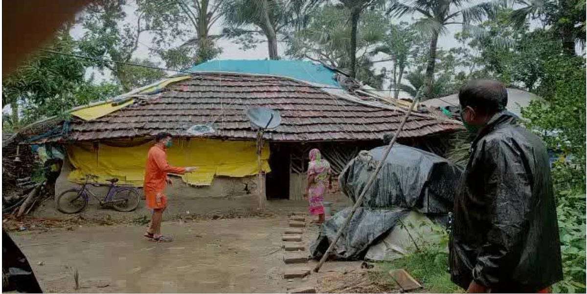 Picture from Pargana, WB (Photo Courtesy: Twitter)