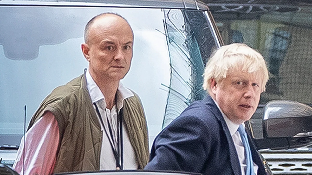 Dominic Cummings and Boris Johnson (Photo courtesy- social media)