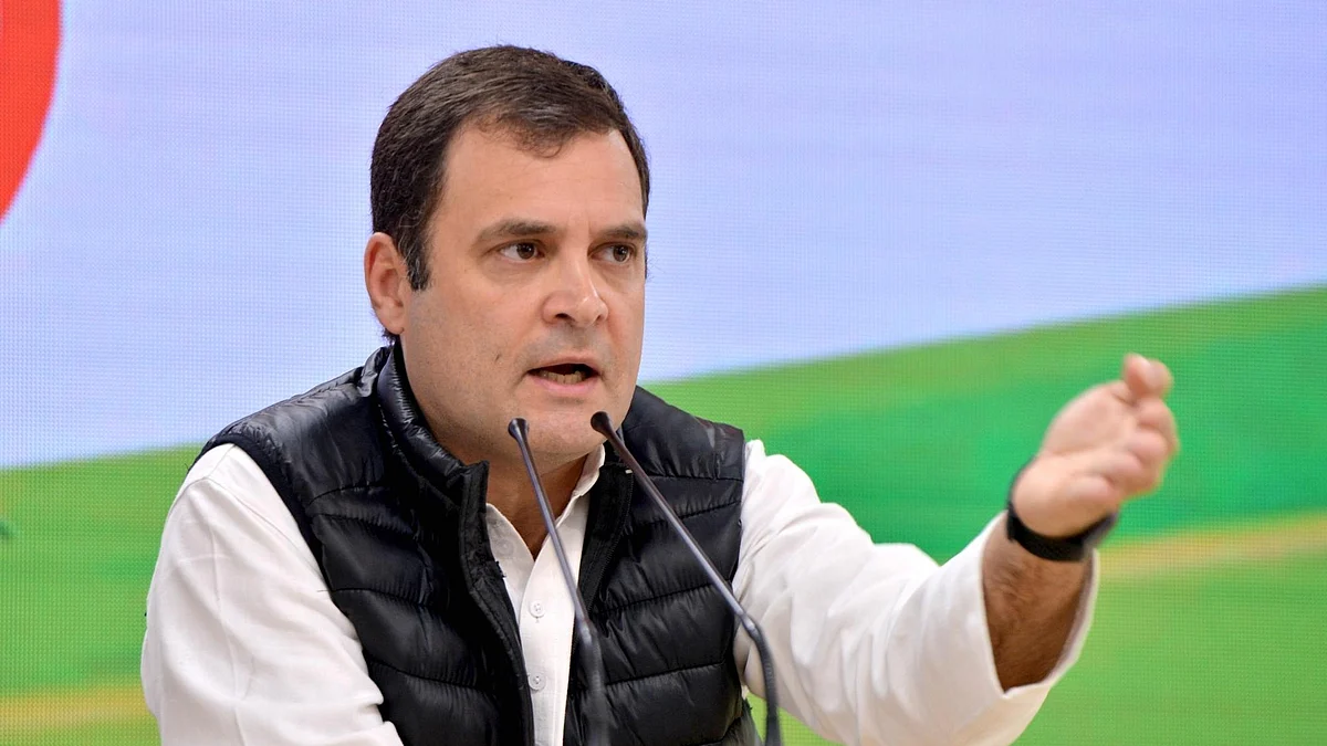 Rahul Gandhi.(File Photo)