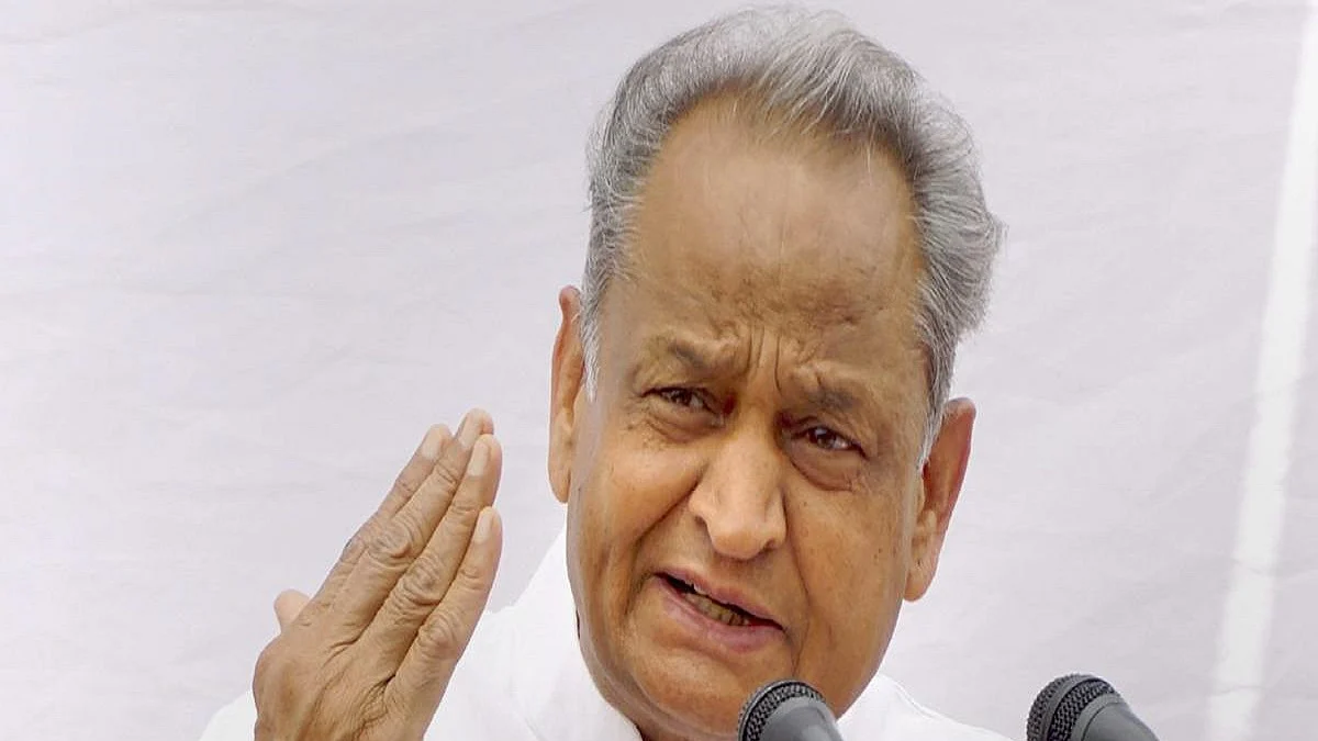Rajasthan Chief Minister Ashok Gehlot (Photo Courtesy: Social Media)