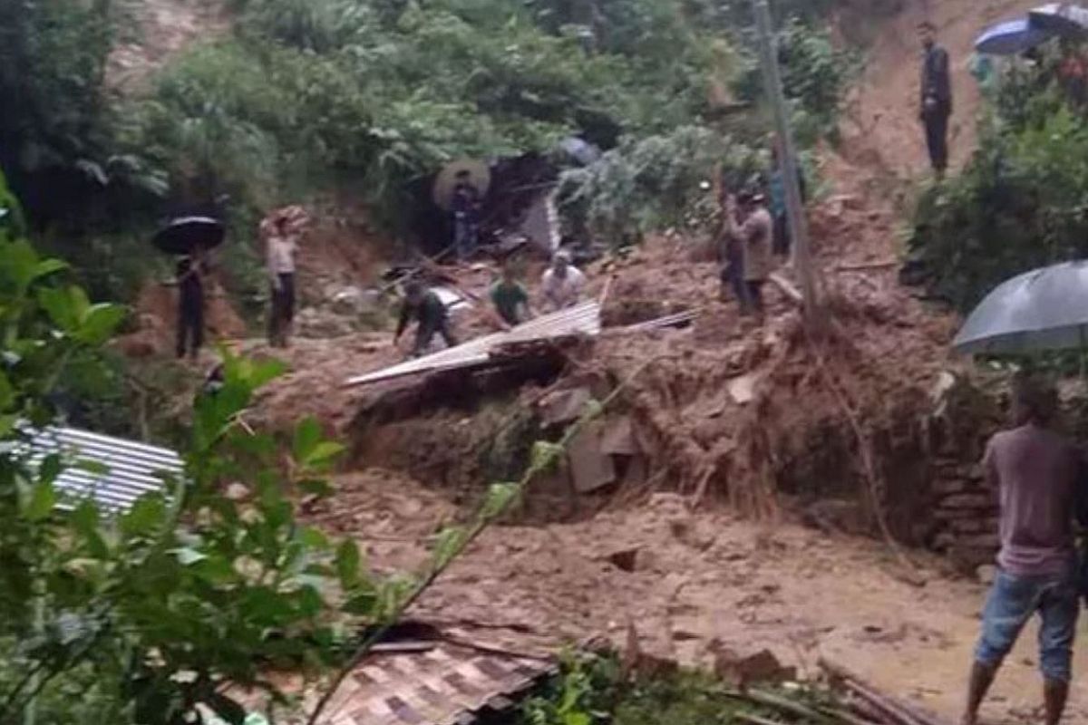 At least 20 dead in Assam landslides