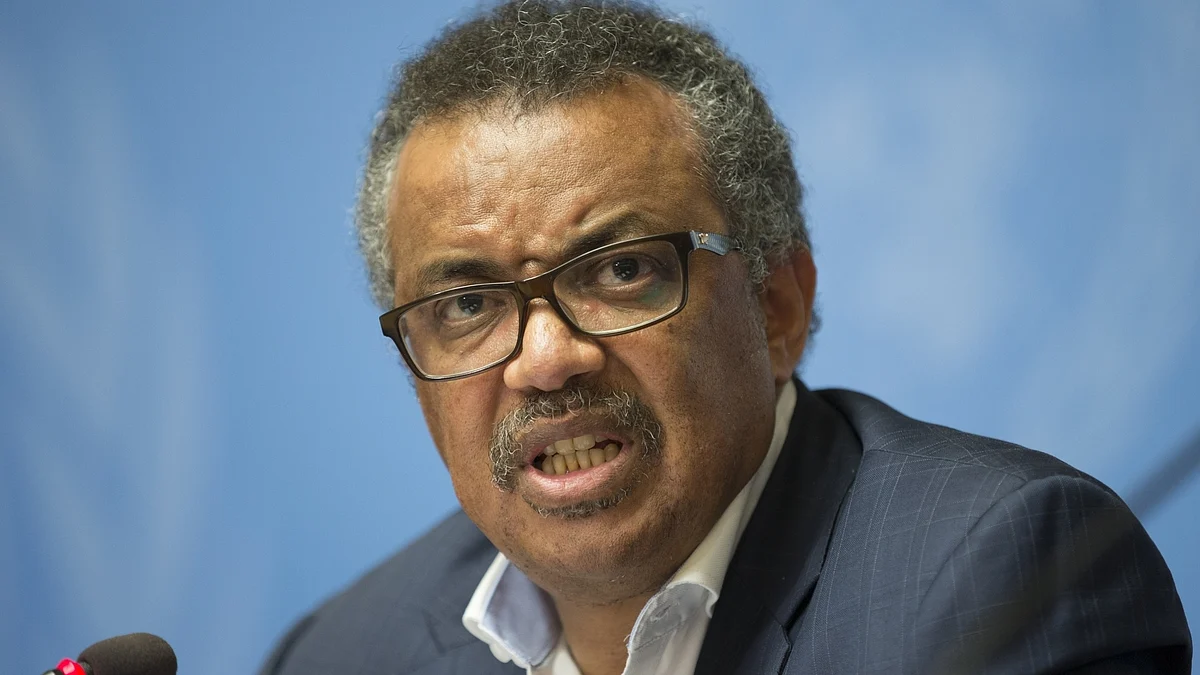 WHO chief Tedros Adhanom Ghebreyesus