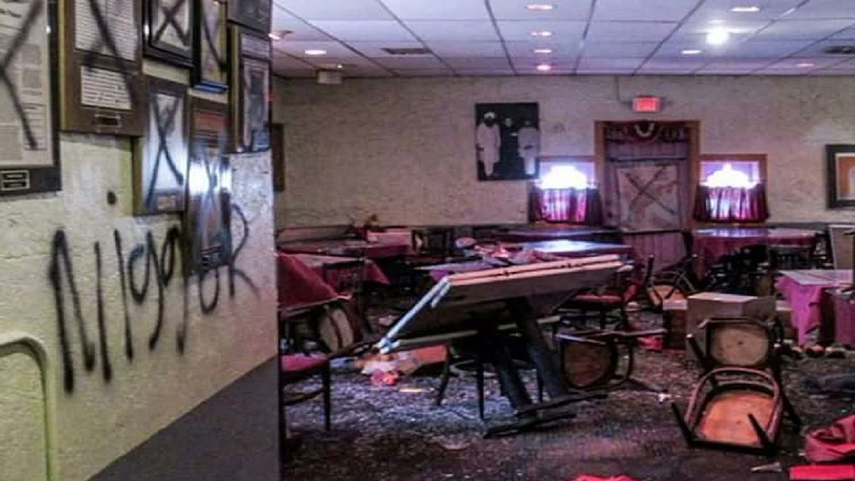 Indian restaurant vandalised in US, racist graffiti written at site