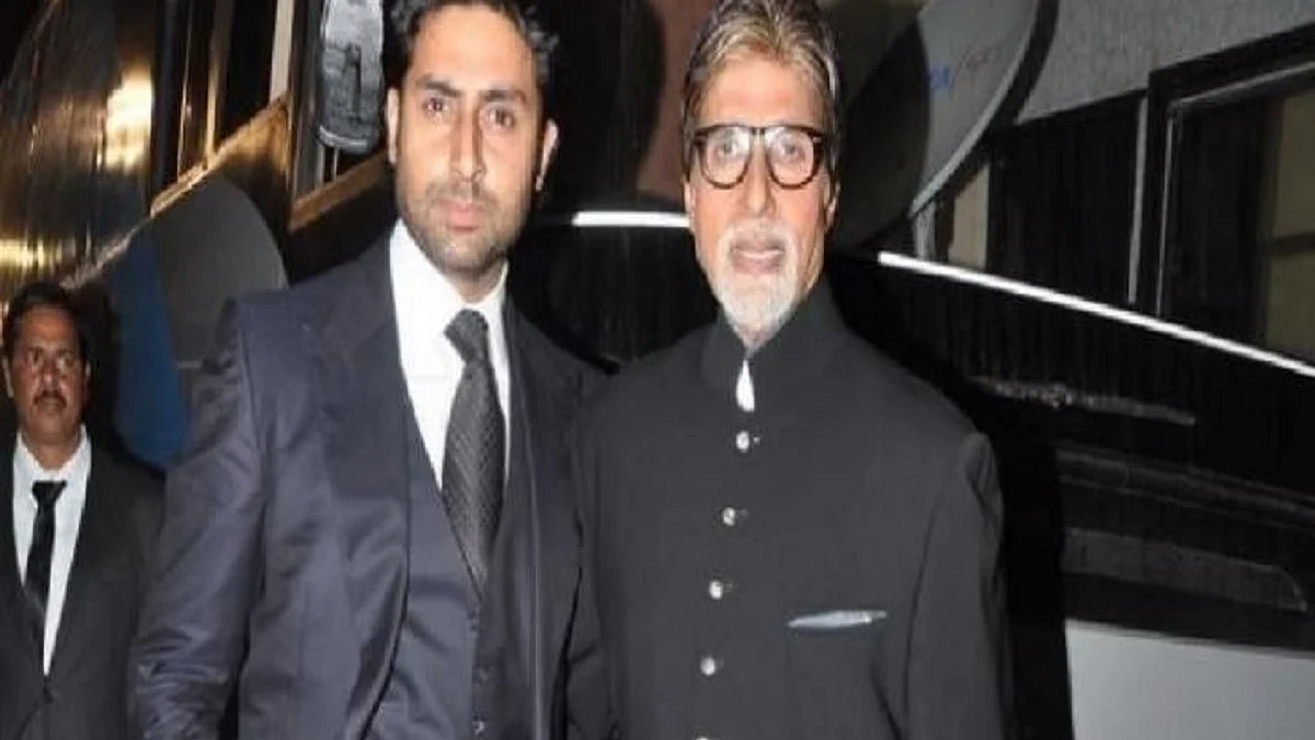 Amitabh Bachchan and son Abhishek Bachchan