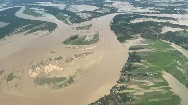 Aerial view of Assam (Photo courtesy- Twitter)