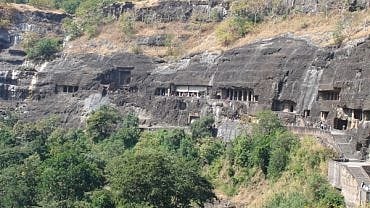 Famous Ajanta-Ellora caves of Aurangabad, Maharashtra (IANS Photo)