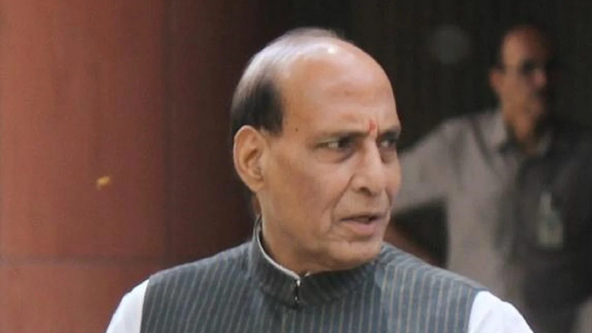 Defence Minister Rajnath Singh