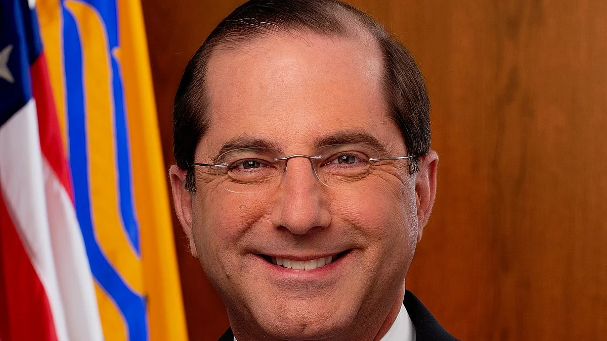 U.S. secretary of Health and Human Services Alex Azar (Photo courtesy: Wikipedia)