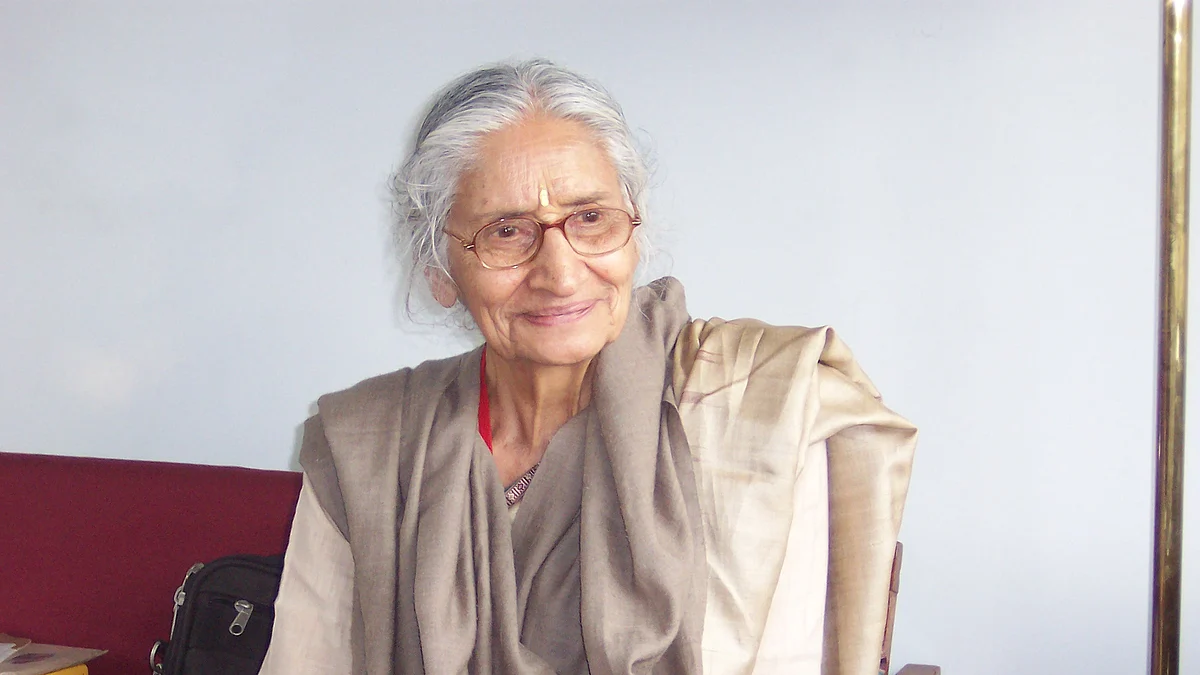 Kapila Vatsyayan (File photo- Courtesy: Twitter)