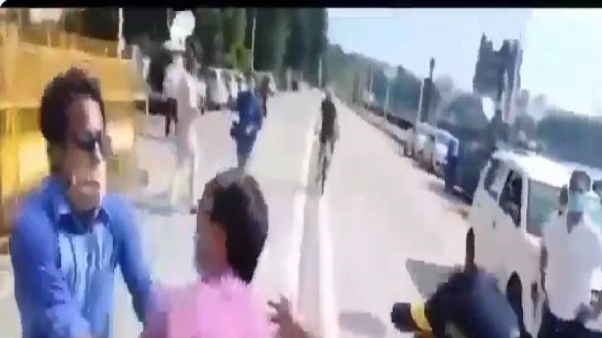 Screenshot from the video