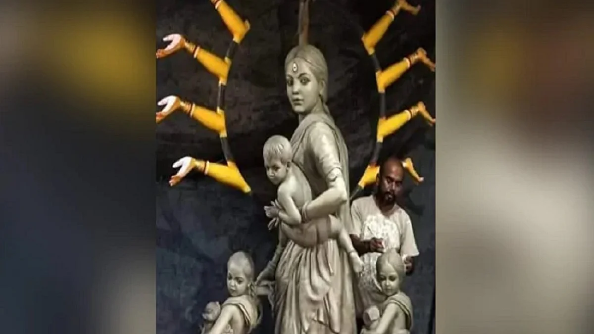 Kolkata: A unique Durga Puja Pandal pays tribute to migrant mothers, will worship migrant mother as Goddess