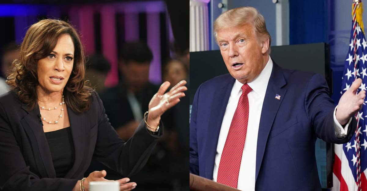 Kamala Harris calls President Trump a ‘racist’