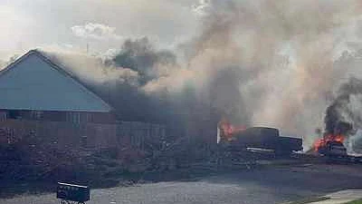 US Navy: 2 onboard training plane killed in Alabama crash