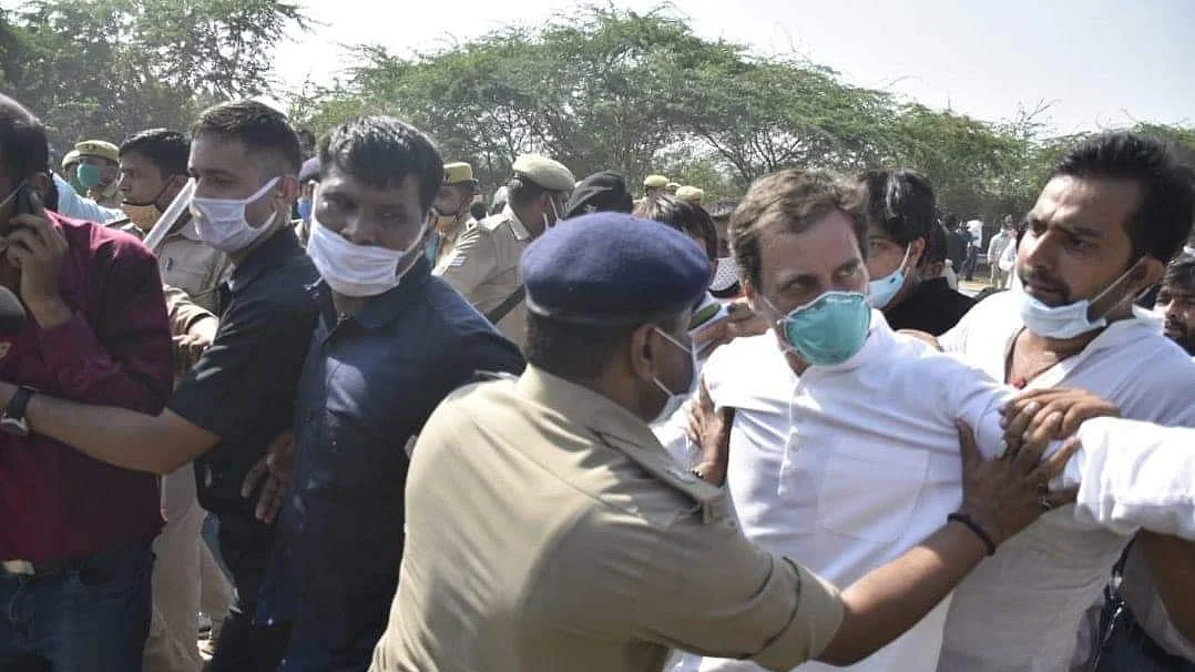 NHRC issues notice to UP Chief Secretary, DGP over manhandling of Rahul Gandhi by police