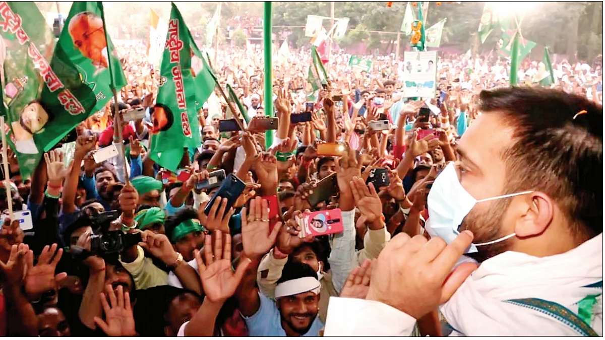 Tejashwi Yadav rides a tailwind in Bihar: rattled Nitish and BJP try to catch up
