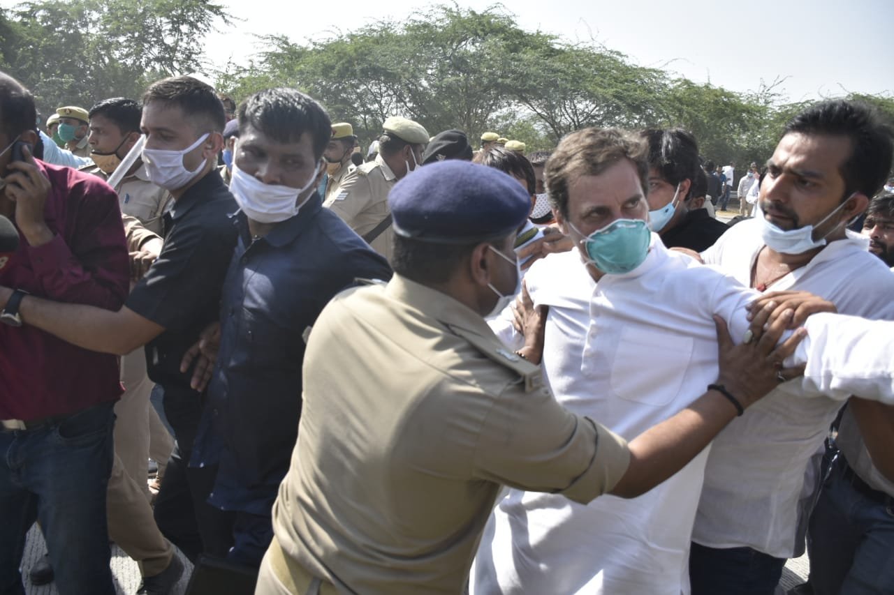 Lip service to Gandhi while Govt dubs peaceful protestors rioters and terrorists
