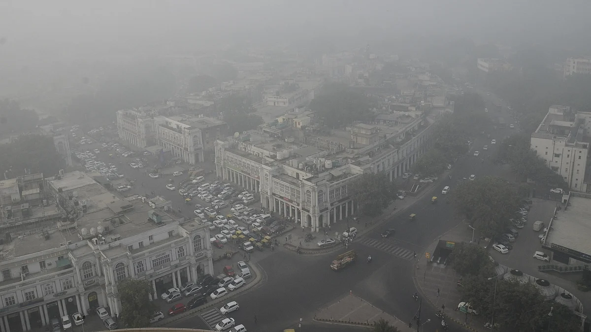 Delhi records season’s worst air day, AQI mounts to 304