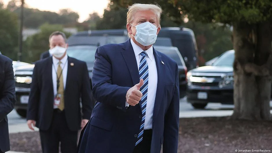 Getting coronavirus a blessing in disguise, says Donald Trump