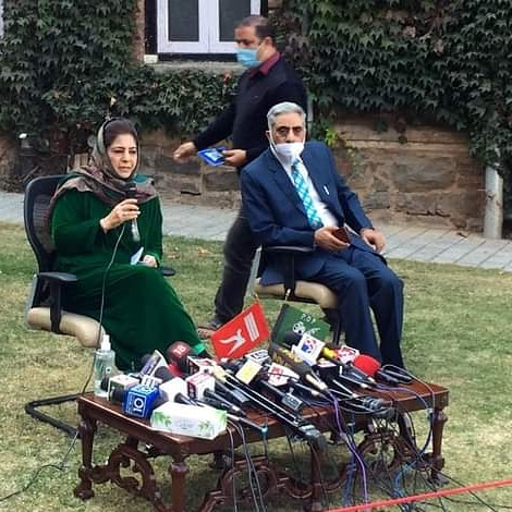 PDP, Gupkar alliance will take final decision on whether to contest polls in Jammu and Kashmir: Mehbooba