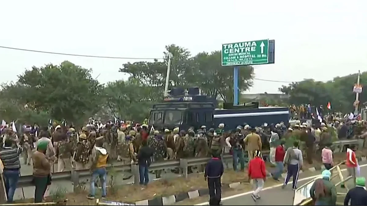Haryana steps up vigil on borders with Punjab as farmers assemble for march to Delhi