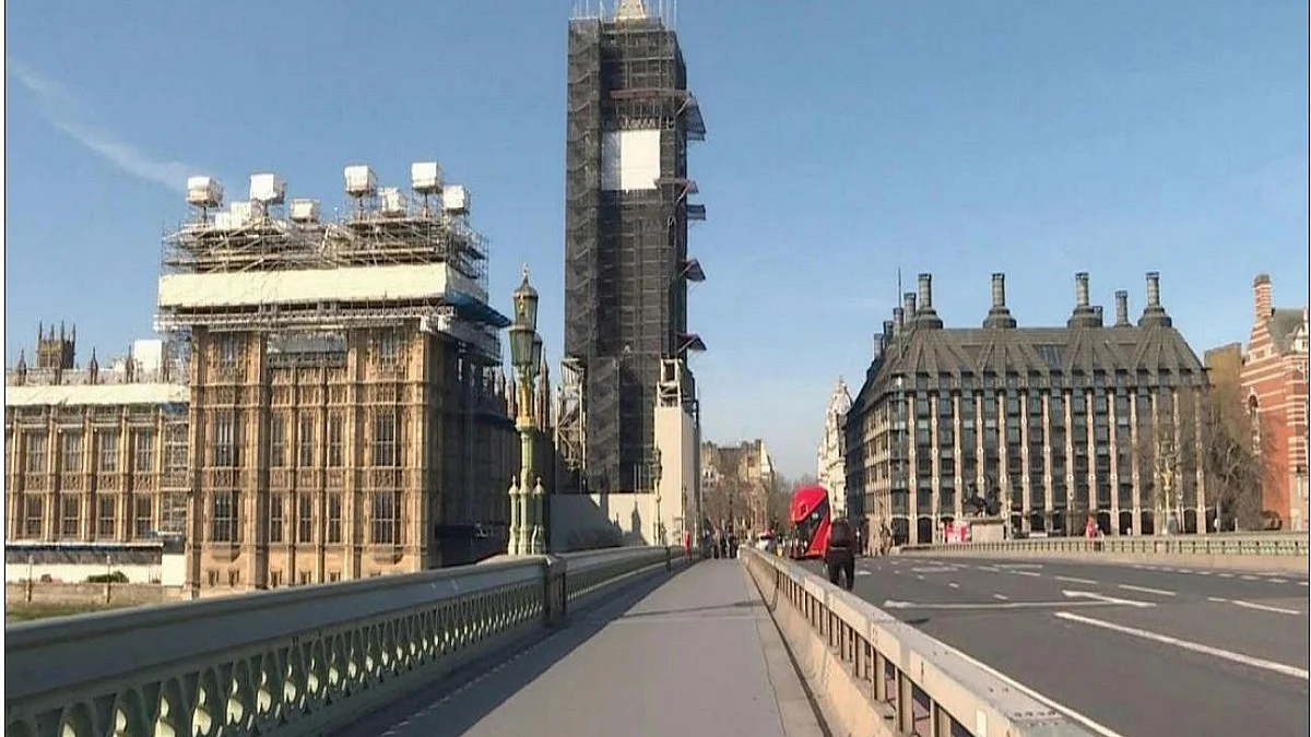 London under lockdown