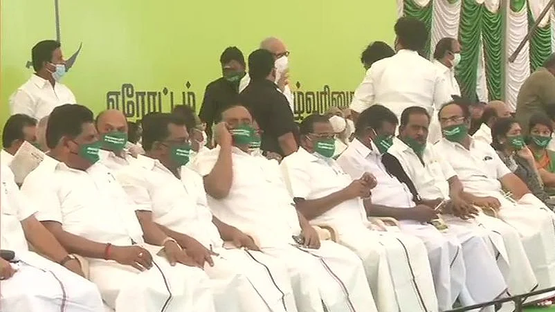 DMK, allies begin hunger strike in support of protesting farmers