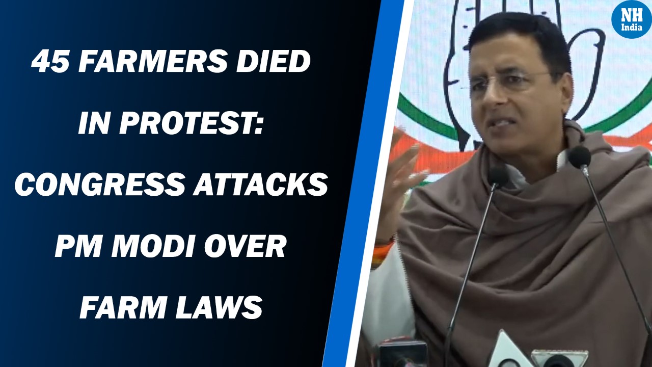 45 farmers died in protest: Congress attacks PM Modi over farm laws