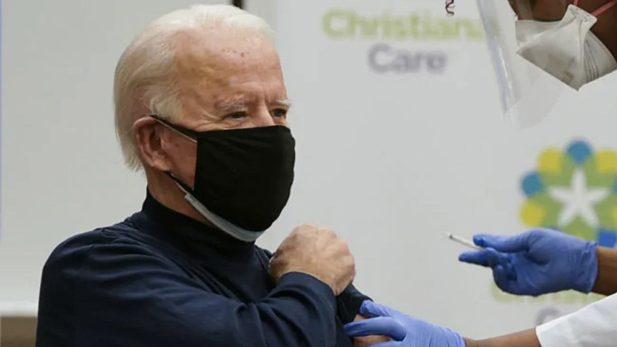 President-elect Joe Biden receives COVID-19 vaccine