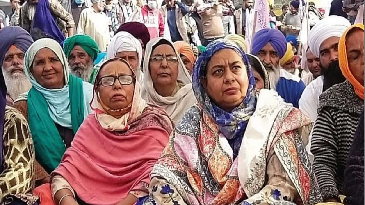 Women from Punjab step forward to support farmers’ agitation at Delhi borders
