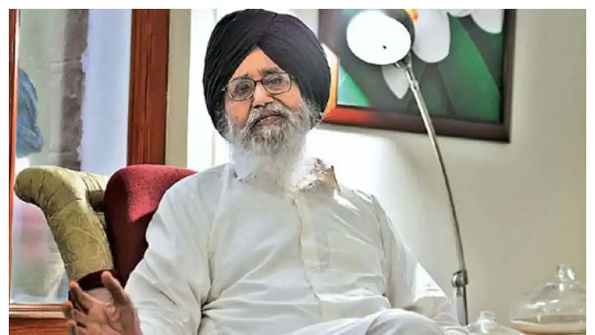 Former Punjab CM Parkash Singh Badal (Photo Courtesy: Social Media)