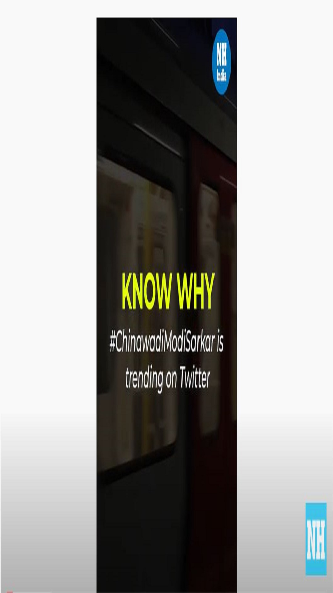 Know why #ChinawadiModiSarkar is trending on Twitter