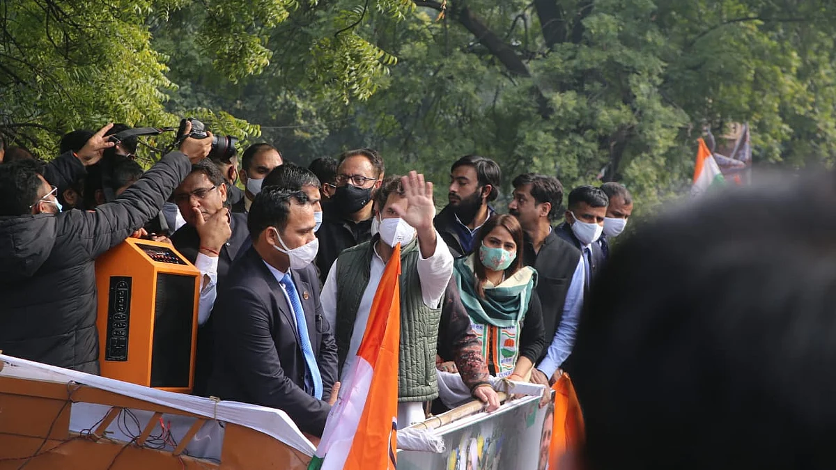 Nationwide protests by Congress in support of farmers; Rahul says won’t relent till laws are repealed