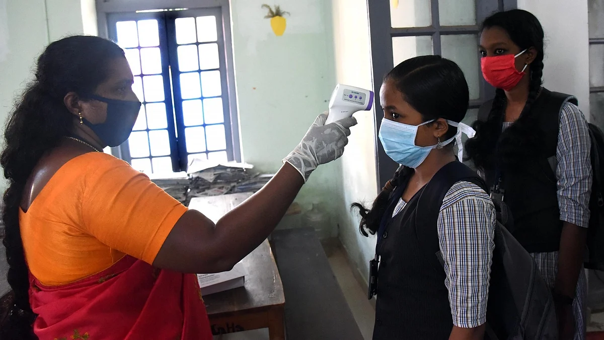 Kerala schools reopen for students of Classes 10 and 12
