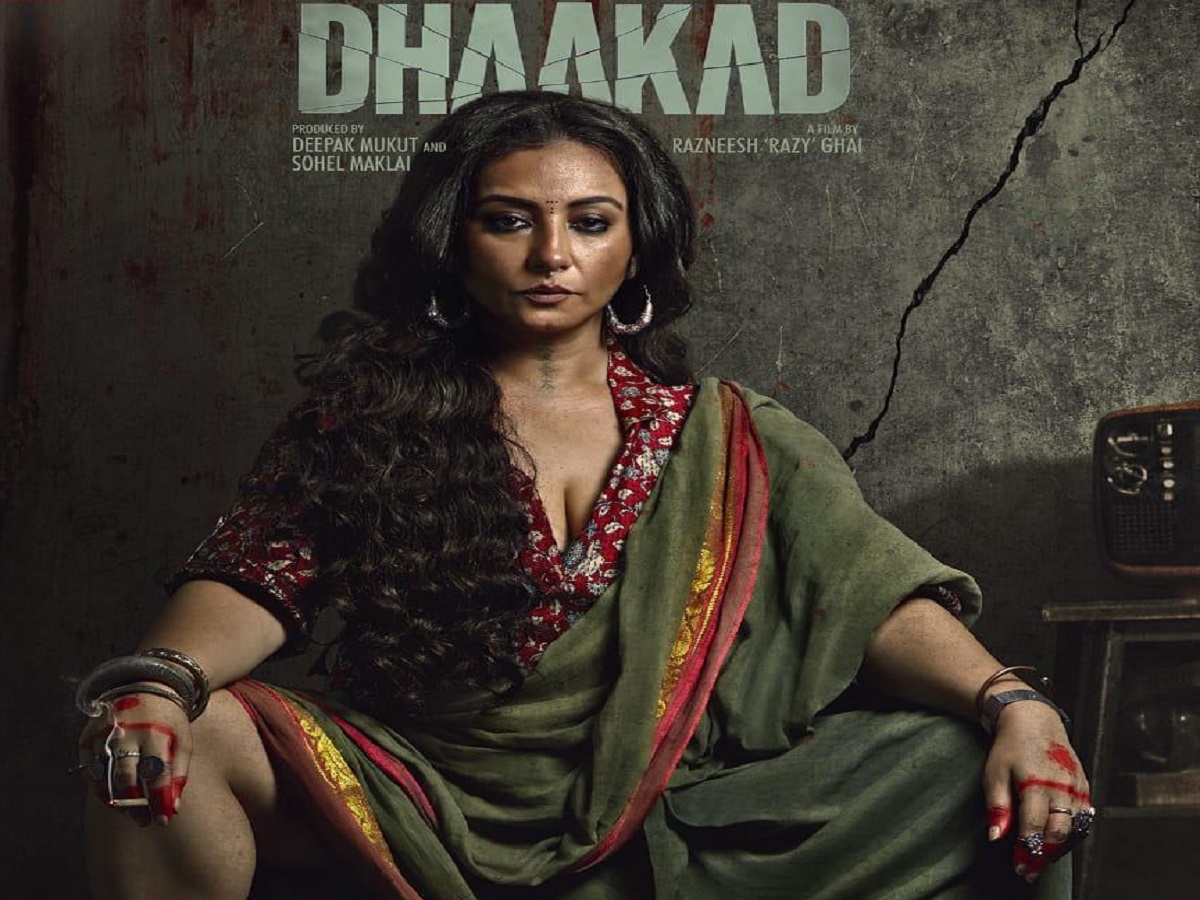 Divya Dutta looks menacing, as an evil master in Soham Rockstar Entertainment’s Dhaakad