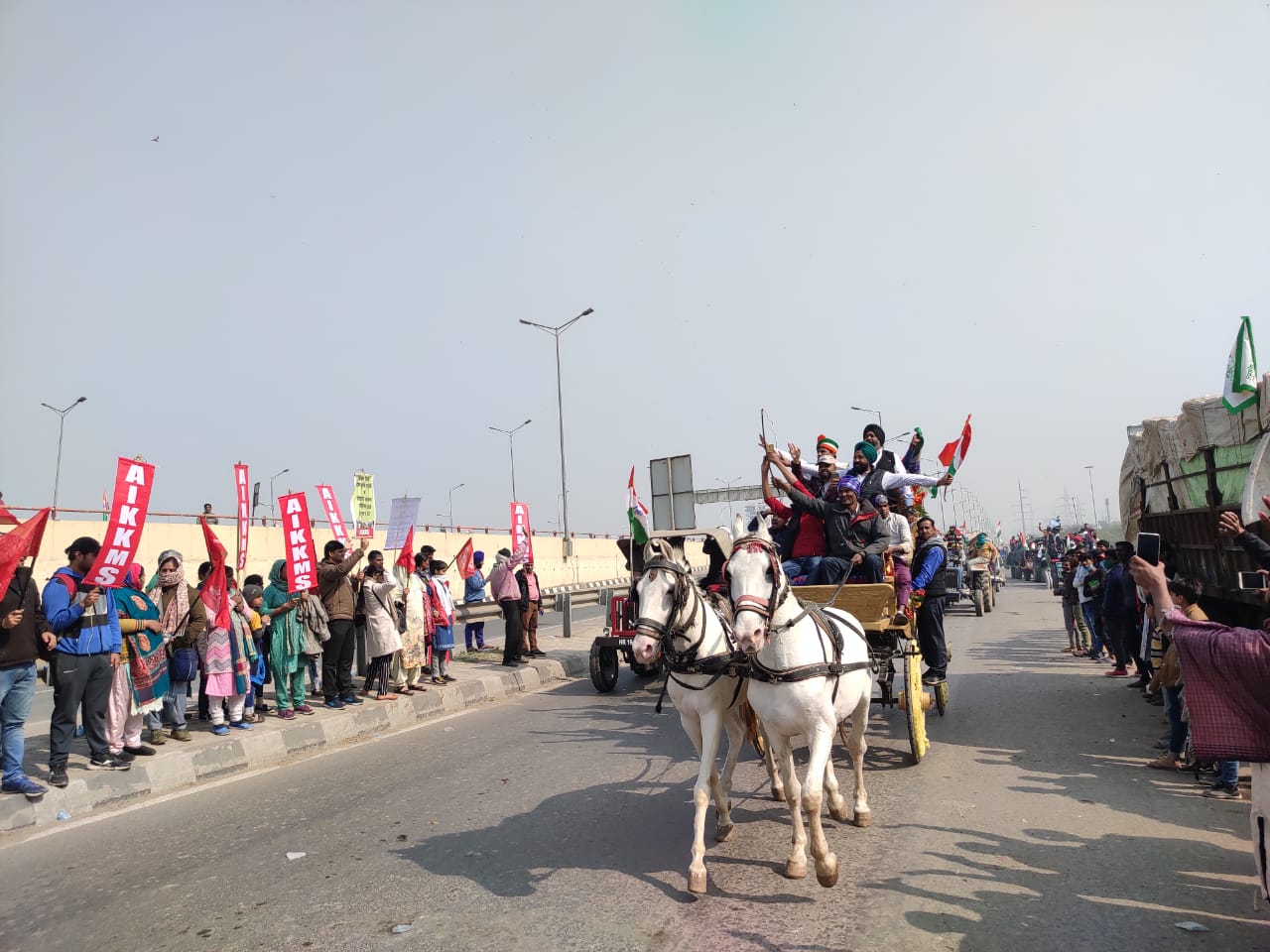Ground report: What I saw at Delhi’s Ghazipur border today